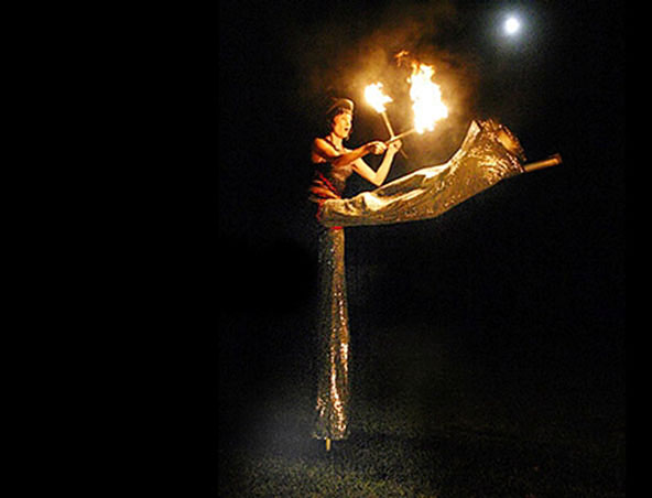 Fire On Stilts