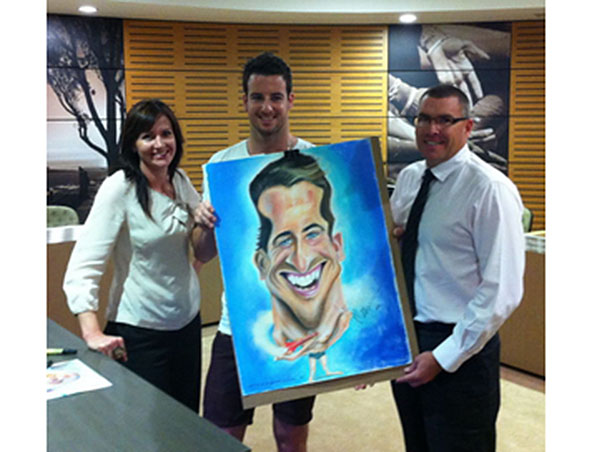 Sydney Caricaturist - Mark Tippett - Caricatures - Cartoonist